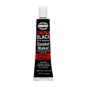 Герметик-прокладка АВRО Masters Black RTV Silicone Gasket Maker, силиконовый, чёрный, туба 32г, арт. 12-АВ-CH-32