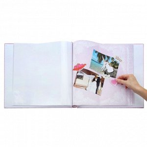 Фотоальбом с наклейками в подарочной упаковке "Наша свадьба". 10 листов