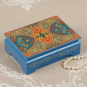 Шкатулка «Узбекские мотивы», 10?14 см, лаковая миниатюра