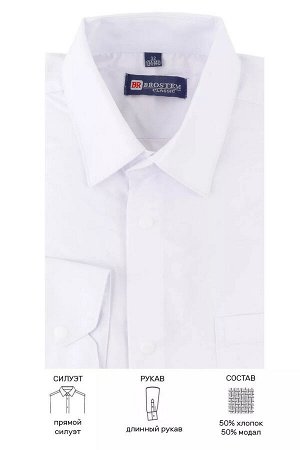 Сорочка классическая МАЛ BROSTEM 3LBD1+1d белый