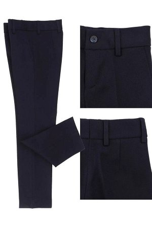 Школьные брюки МАЛ MAXLINE 9940111 Little slimfit синий