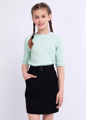 Джемпер школьный ДЕВ CLEVER 725805шл св.зеленый