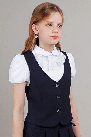 Жилет школьный ДЕВ Katrin Miller 59034 синий