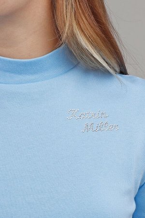 Школьная водолазка ДЕВ Katrin Miller 19427 голубой