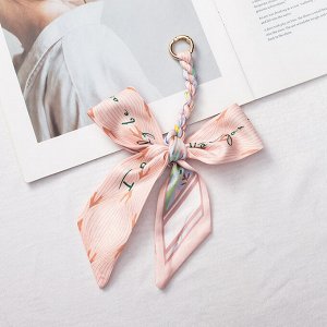 Подвеска-брелок бант, декоративный обвес на сумку