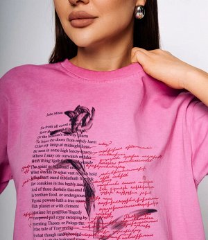 Футболка #КТ10 (11), розовый