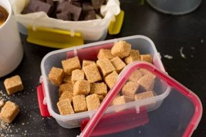 Товары для кухни Контейнер для СВЧ, 0,5 л, герметичная крышка, прямоугольный, пластик, прозрачный, BUTTERFLY BRIGHT
