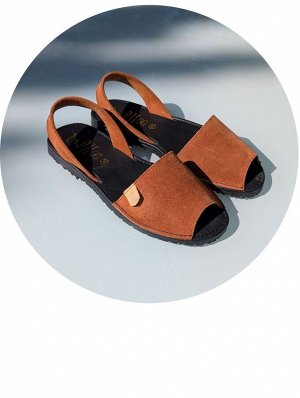 АБАРКАСЫ - ZAPATOS Абаркасы от испанского производителя Ab.Zapatos • 3106-8 • brandy