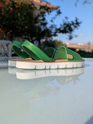 АБАРКАСЫ - ZAPATOS Босоножки-Абаркасы из натуральной кожи от AB.Zapatos · 3202 encina