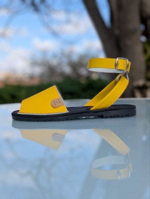 Дополнительные ремешки для абаркас AB. Zapatos correas (100) Amarillo