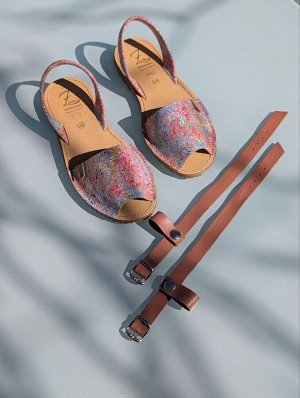 АБАРКАСЫ - ZAPATOS Испанские абаркасы от AB.Zapatos · 3207PC · clavel multicolor