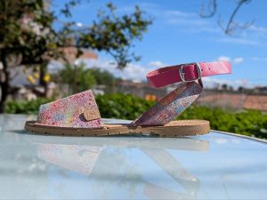 Дополнительные ремешки для абаркас AB. Zapatos correas (100) Fuxia