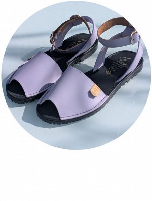 АБАРКАСЫ - ZAPATOS Босоножки от испанского производителя Ab.Zapatos 320-8 PC lila correas