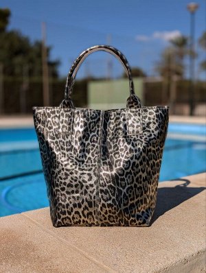 Сумка-шоппер PELLE - Shopper napa print