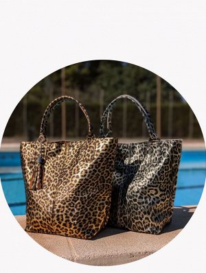 Сумка-шоппер PELLE - Shopper napa print
