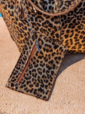 Сумка-шоппер PELLE - Shopper napa print