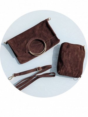 Сумка - трансформер PELLE- SHOPPER ASA (440) marron