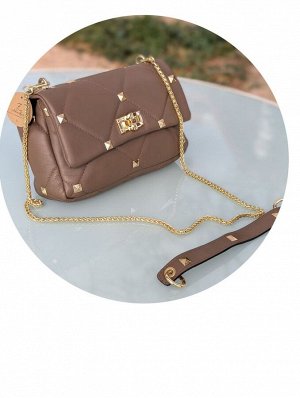 Сумка с цепочкой Ab.Zapatos PELLE Valentina (820) Taupe