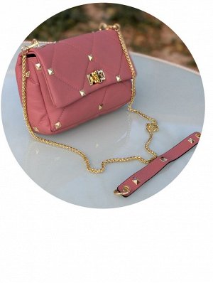 Сумка с цепочкой Ab.Zapatos PELLE Valentina (820) Rosa