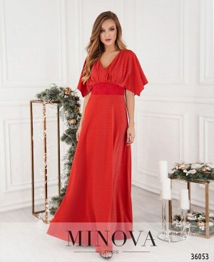 Платье №503-1-красный