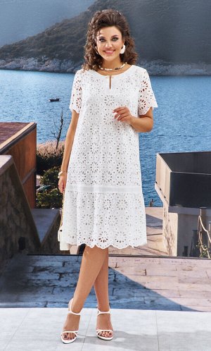 Платье Vittoria Queen 24843/2 белый