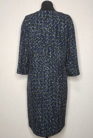 Платье Bazalini 4944 чёрный разноцвет