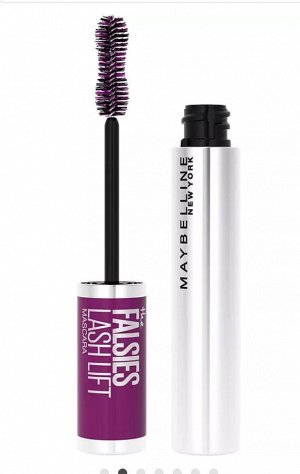 MAYBELLINE NEW YORK Тушь для ресниц "The Falsies Lash Lift", для объема и подкручивания, Черный, 9 мл. Новая