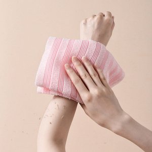 Мочалка-полотенце для тела, 25 х 100 см.