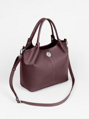 Женская кожаная сумка Richet 3212LN 339 Бордовый