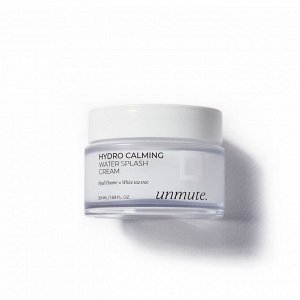 Увлажняющий успокаивающий крем “Водный всплеск” - UNMUTE HYDRO CALMING WATER SPLASH CREAM