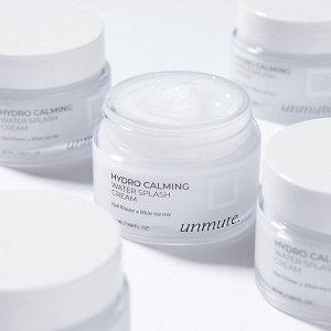 Увлажняющий успокаивающий крем “Водный всплеск” - UNMUTE HYDRO CALMING WATER SPLASH CREAM