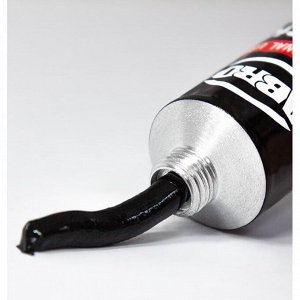 Герметик-прокладка АВRО Masters Black RTV Silicone Gasket Maker, силиконовый, чёрный, туба 32г, арт. 12-АВ-CH-32