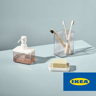 iKEA. Аксессуары для ванной комнаты