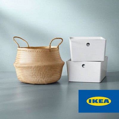 iKEA. Ящики и корзины для хранения