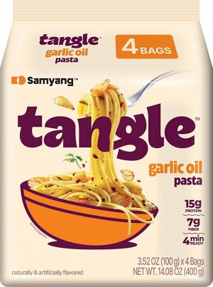 Паста с чесноком и маслом  Tangle garlic oil pasta, 105 гр