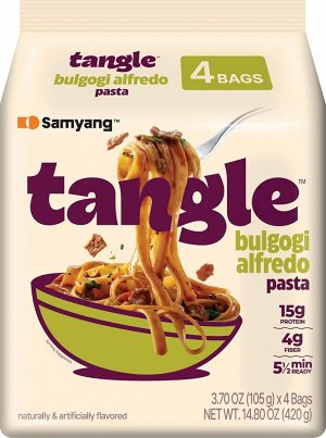 Паста со сливочным соусом пулькоги Tangle creamy bulgogi pasta, 105гр