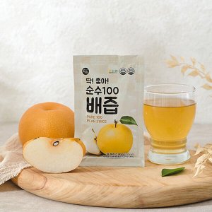 Натуральный 100% грушевый сок Mippeum Pure100 Pear Juice, 90мл