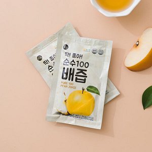 Натуральный 100% грушевый сок Mippeum Pure100 Pear Juice, 90мл
