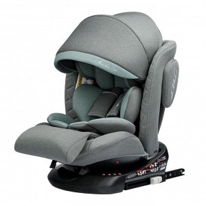 Автокресло Indigo Smart Isofix + серо-зеленый (0-36)