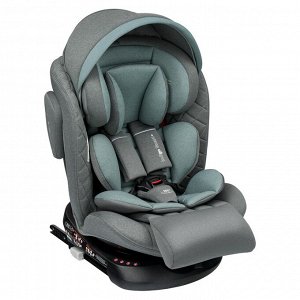 Автокресло Indigo Smart Isofix + серо-зеленый (0-36)