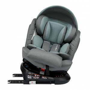 Автокресло Indigo Smart Isofix + серо-зеленый (0-36)