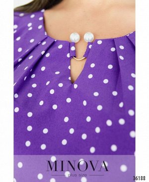 Рубашка №157-2Б-фиолетовый