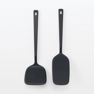 MUJI Silicone Long Turner – длинная силиконовая лопатка для готовки