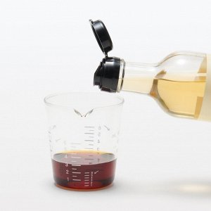 MUJI Heatproof Glass Measuring Cup – мерный стакан из термостойкого стекла с делениями для столовой и чайной ложки