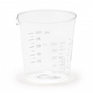 MUJI Heatproof Glass Measuring Cup – мерный стакан из термостойкого стекла с делениями для столовой и чайной ложки