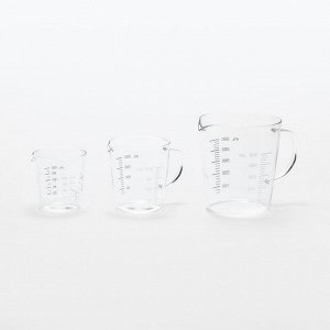 MUJI Heatproof Glass Measuring Cup – мерный стакан из термостойкого стекла 200 мл