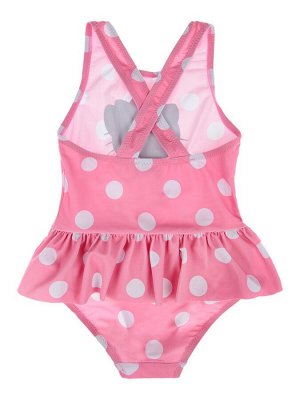 Купальник слитный c принтом Hello Kitty розовый,белый