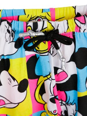Шорты трикотажные Disney для девочки разноцветный
