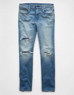 AE EasyFlex +TENCEL™ Fibers Patched Slim Straight Jean