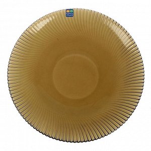 Тарелка 26 см "Альтера", цвет дымчатый